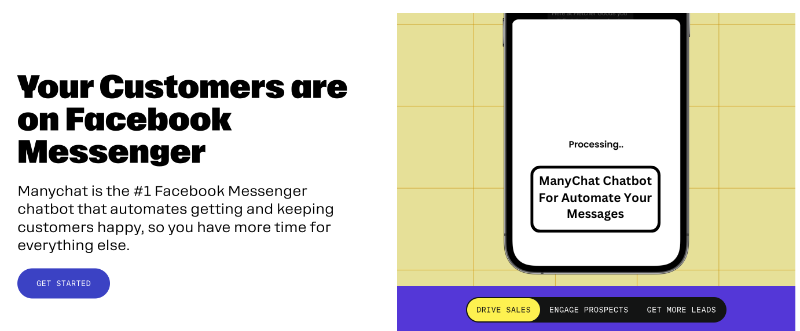 ManyChat Chatbot For Automate Your Messages with Manychat