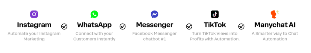 Manychat Multi Channel Messaging