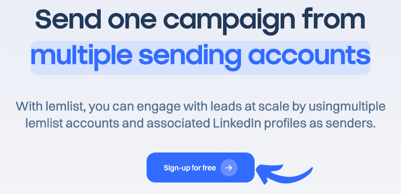Multiple sending account