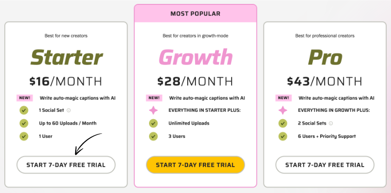 Planoly pricing