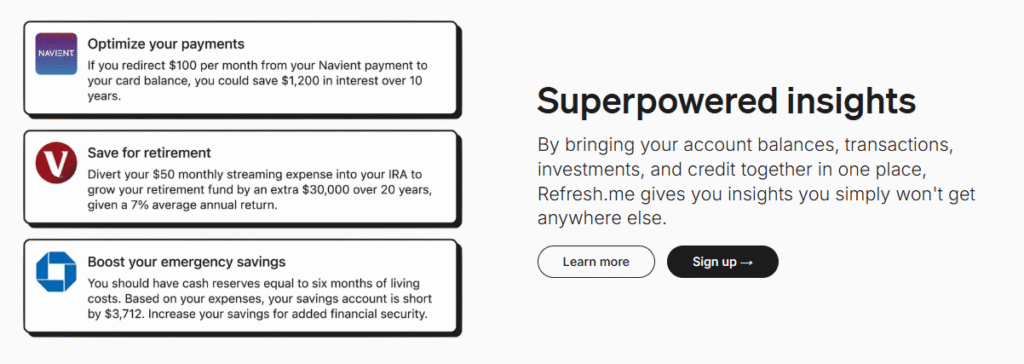 Refresh Me Review 2025: Best Financial Management Tool? 12 RefreshME Superpowered Insights