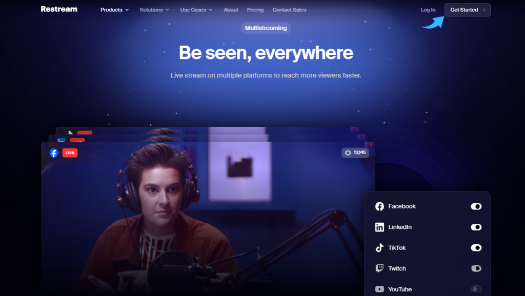 Restream MultiStreaming