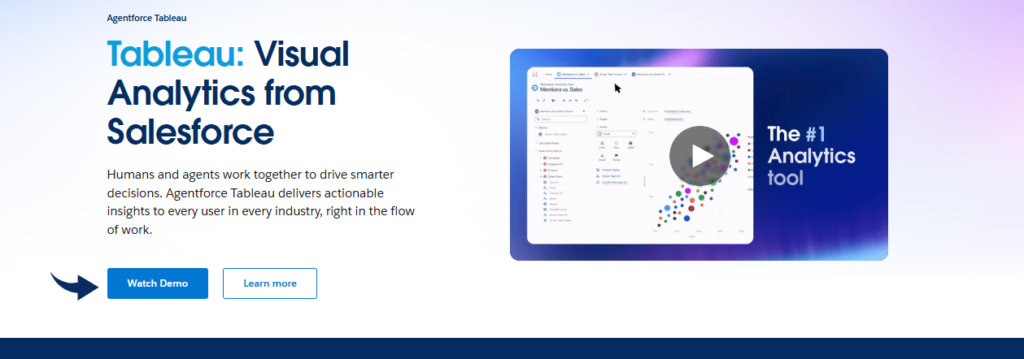 Salesforce Visual Analytics