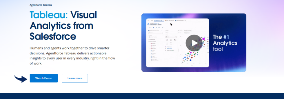 Salesforce Visual Analytics
