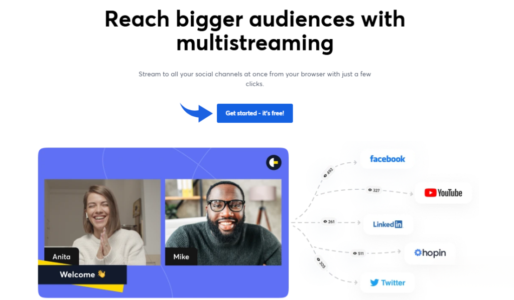 StreamYard Multistreaming