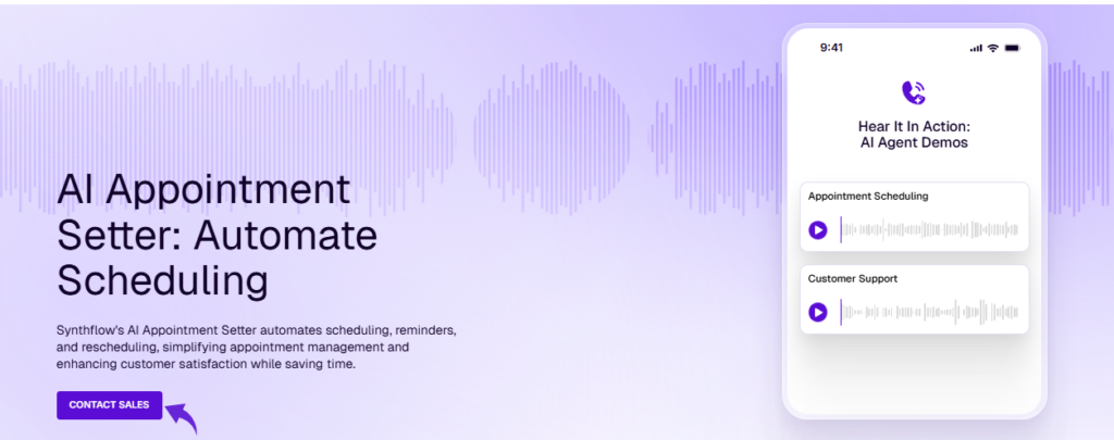 Synthflow Automatic Scheduler