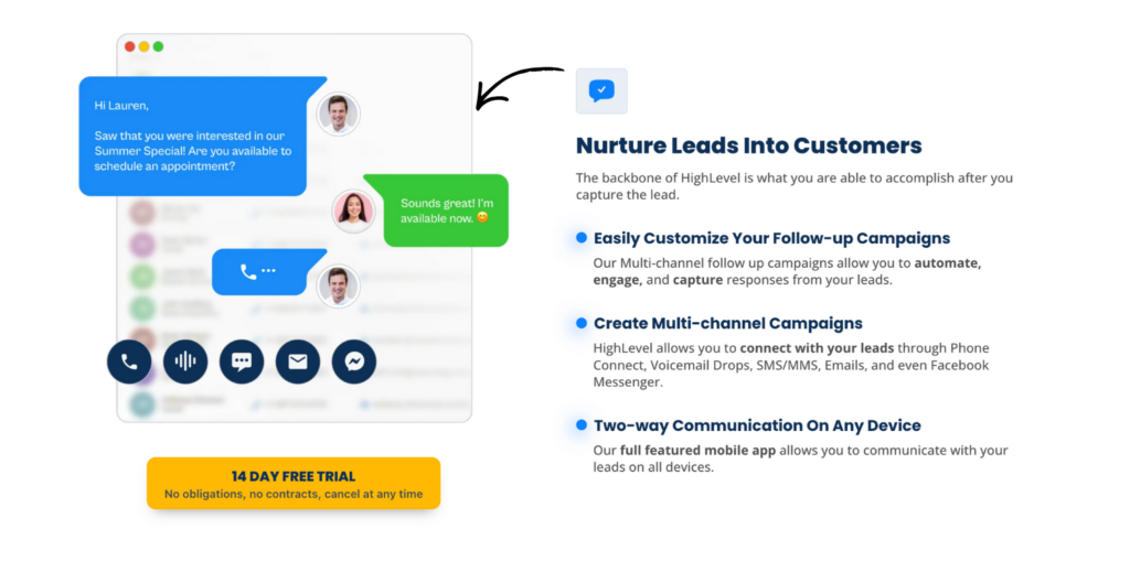 gohighlevel lead capture