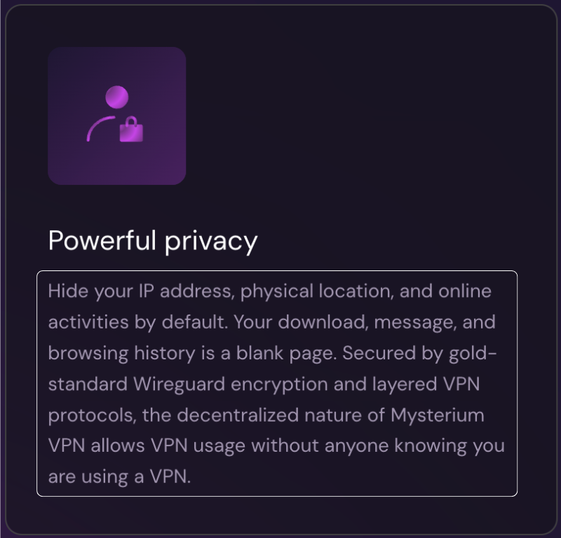 Mysterium VPN