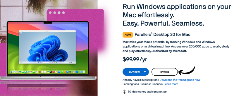 Parallels for Mac