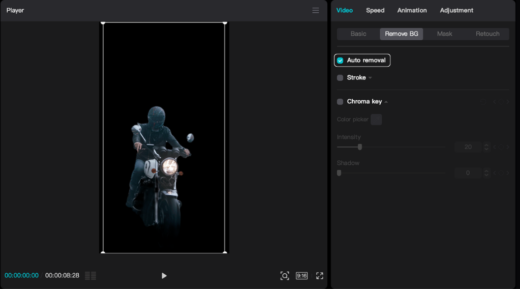 CapCut Background Remover