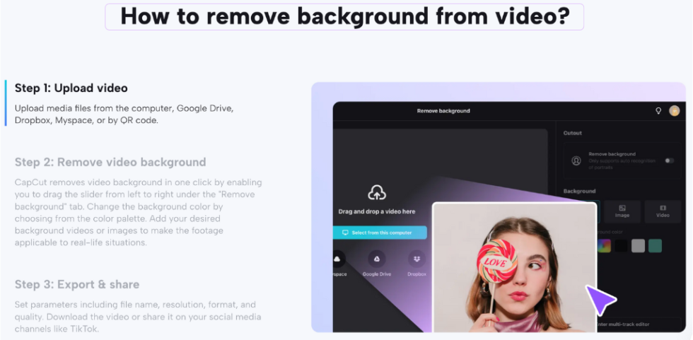 How to Remove Background using CapCut in 2024