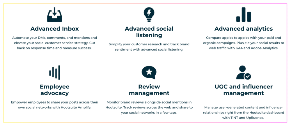 hootsuite top benefits