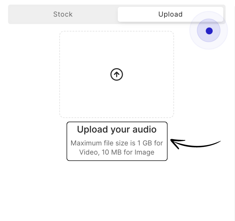 Upload your Music with Colossyan