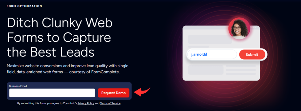 ZoomInfo Webform Optimizer