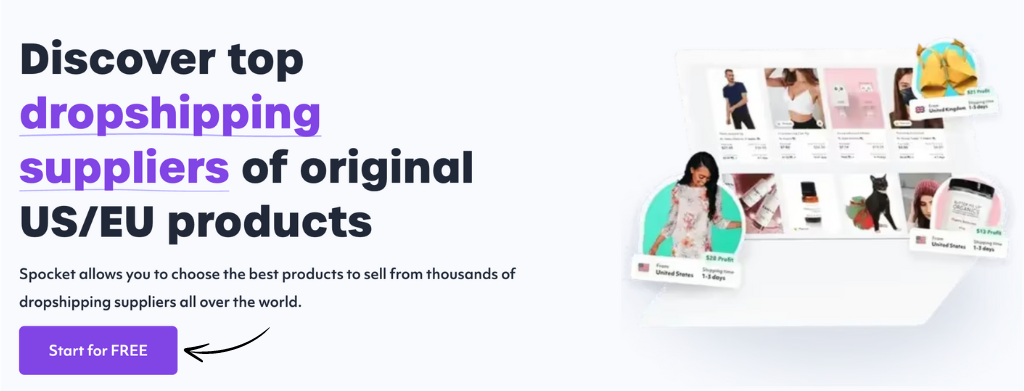 dropshipping supplier of spocket