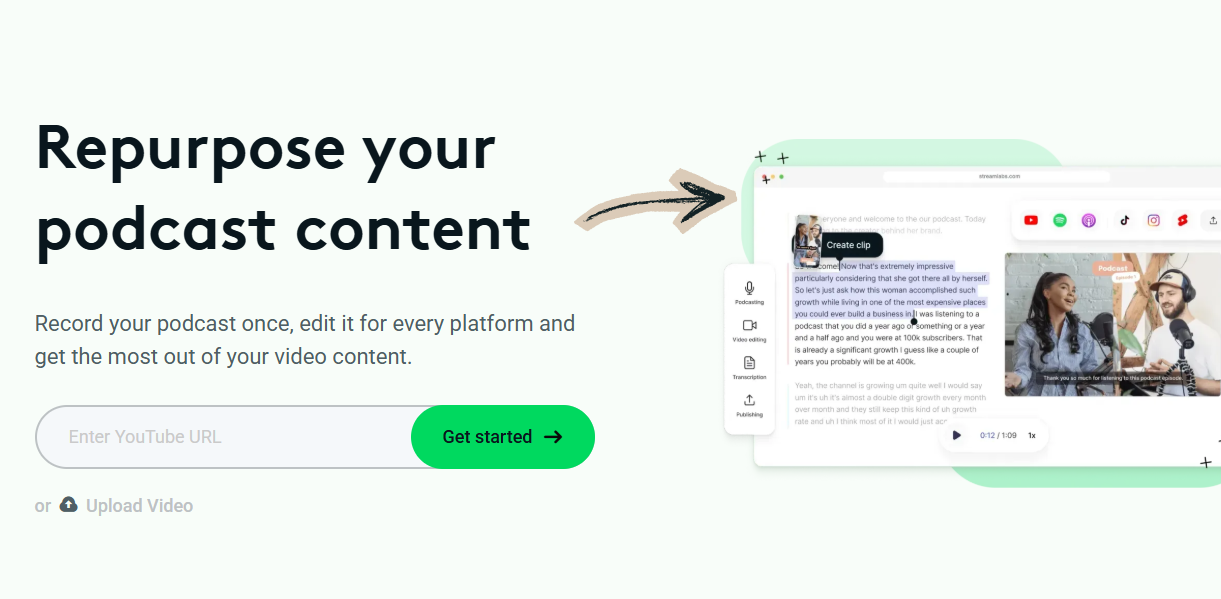 Streamlabs Review in 2026: Best Live Streaming Software? 8 Streamlabs Podcast Repurposing