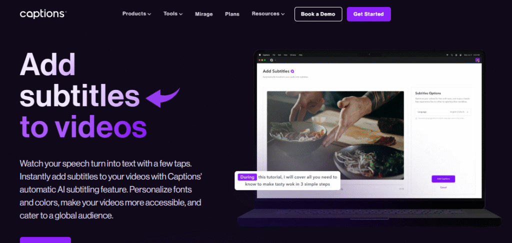 Captions AI Auto-Captions