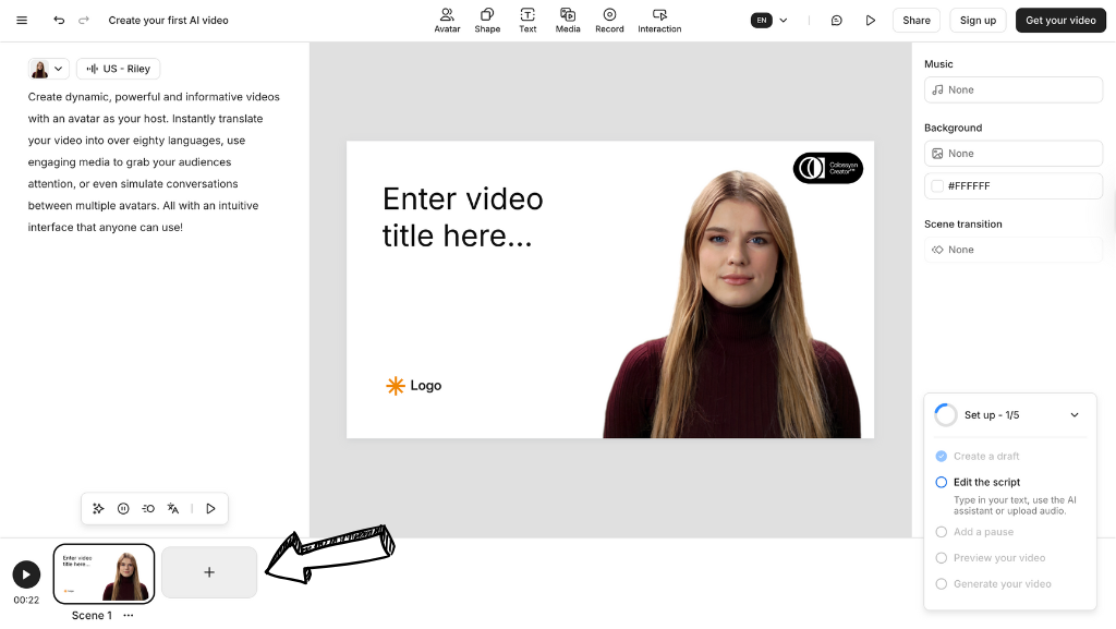 Colossyan personal experience