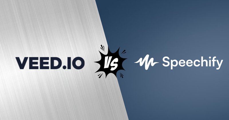 Veed vs Speechify