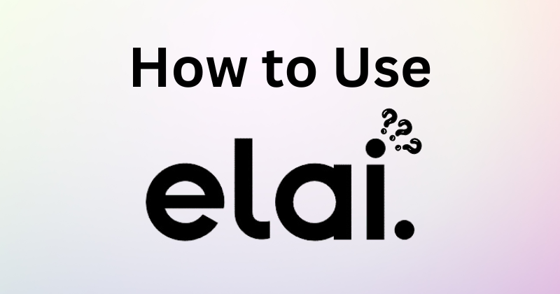 how to use elai