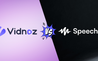 Vidnoz vs Speechify: Which AI Video Editor is Best in 2024?