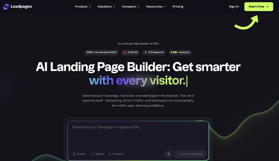 Leadpages Homepage Image