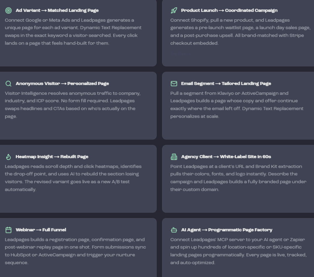 Leadpages Top Benefits