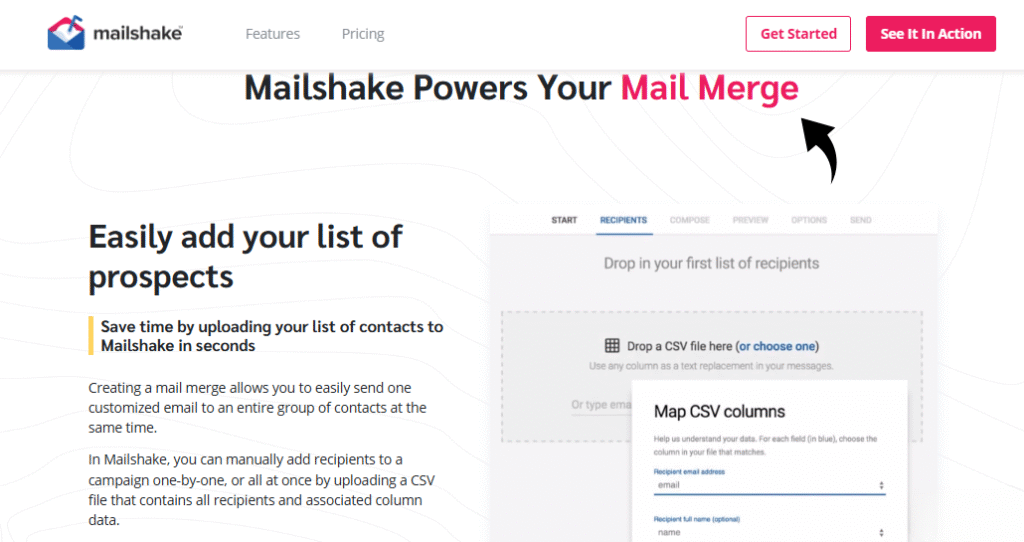 Mailshake Mail Merge