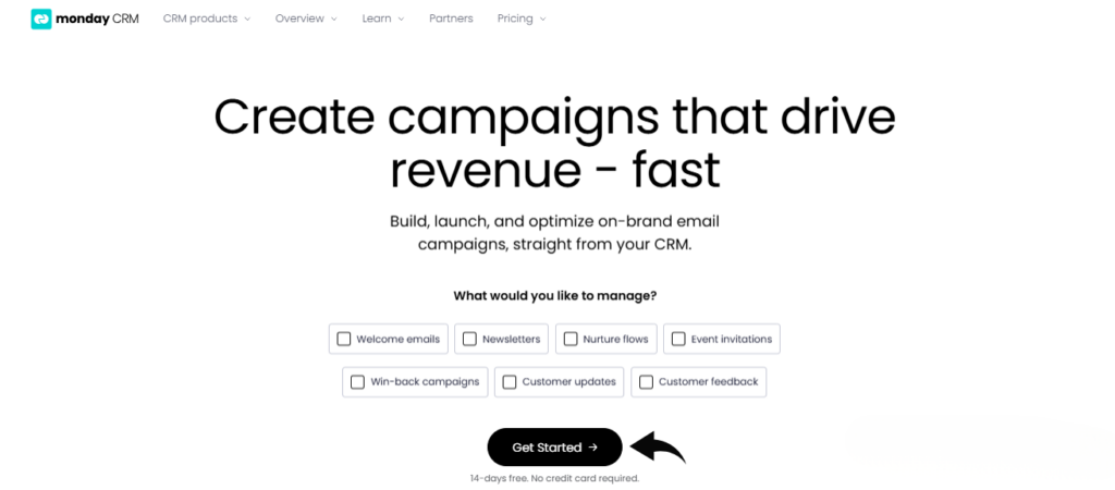 Monday CRM Campaigns