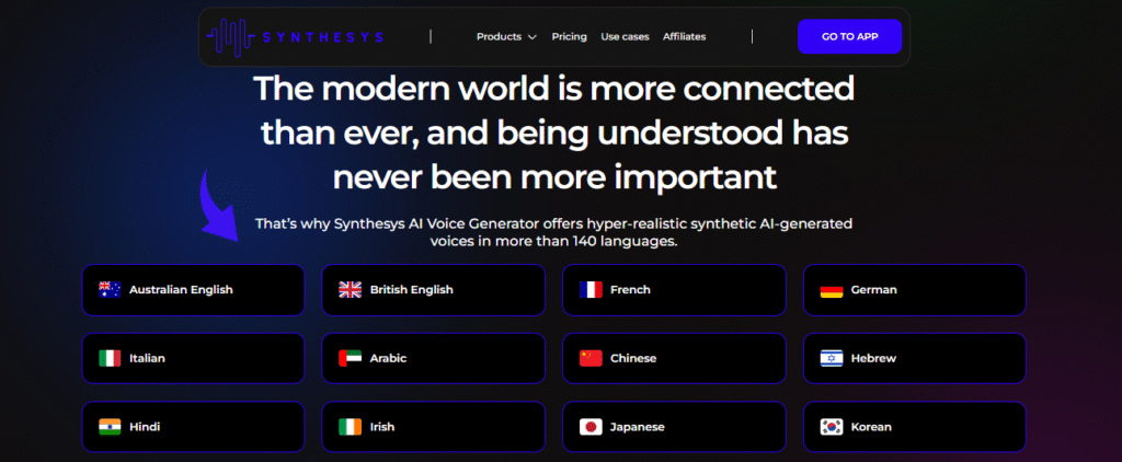 Synthesys Multilingual Support