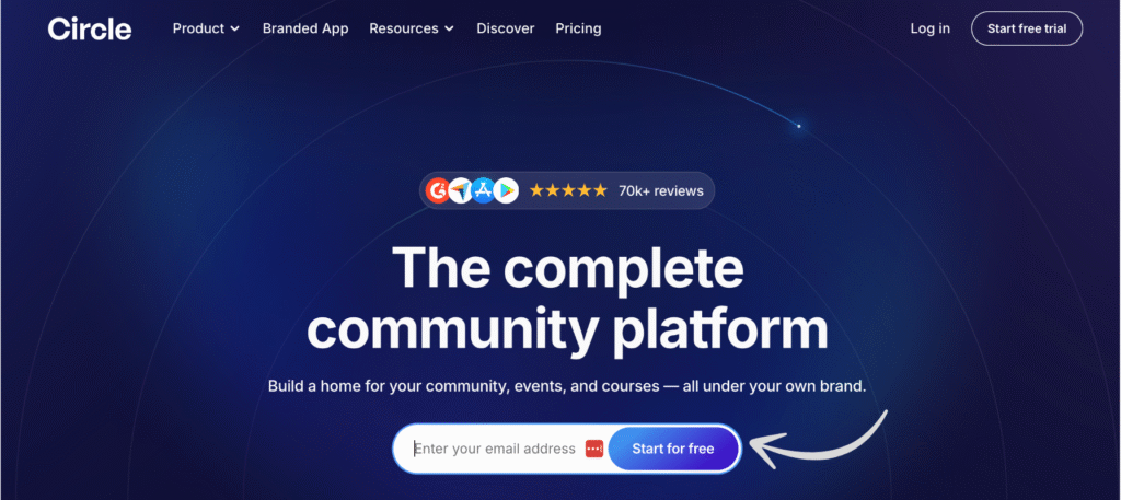 circle homepage