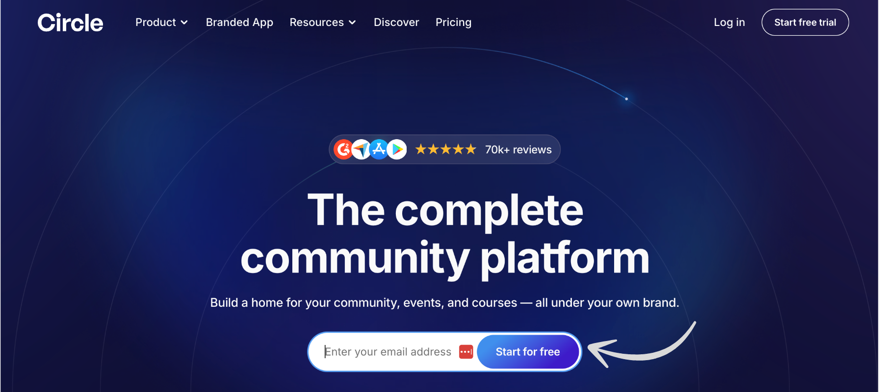 circle homepage
