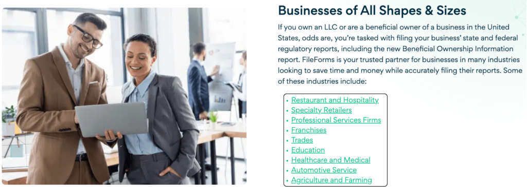 FileForms Business Manager