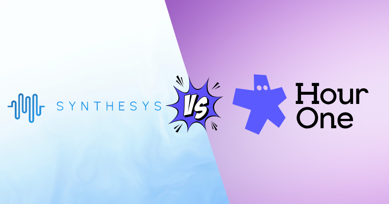 Synthesys vs Hour One: Best AI Video Generator in 2024? 1 synthesys vs Hour One
