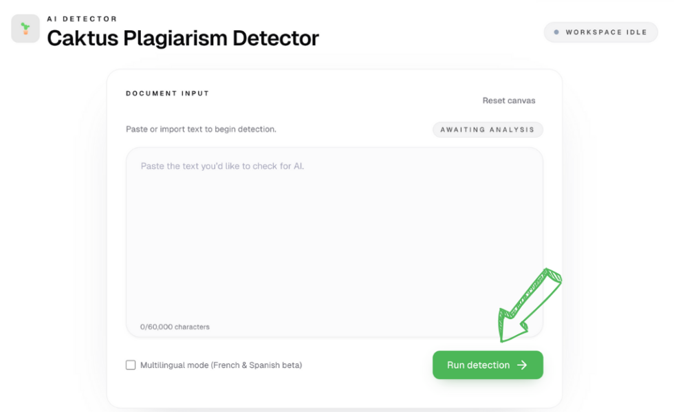 Caktus AI AI Detector Image