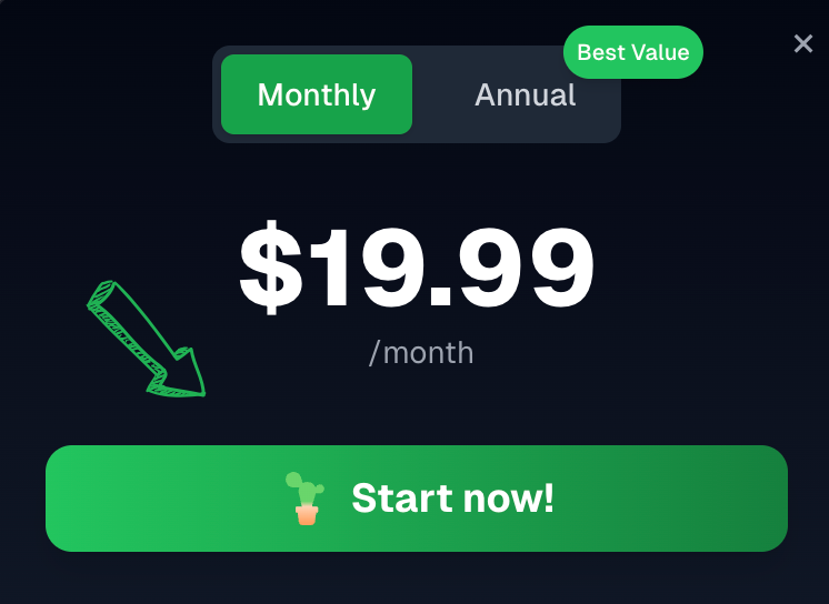 Caktus AI pricing