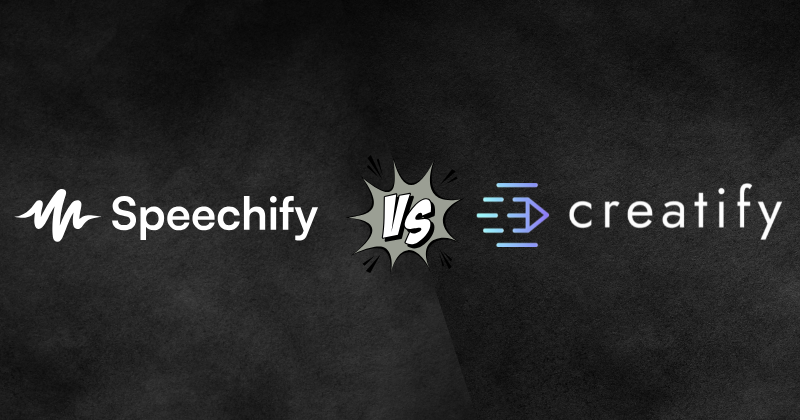Speechify vs Creatify: Best AI Video Generator in 2024? 1 Speechify vs Creatify