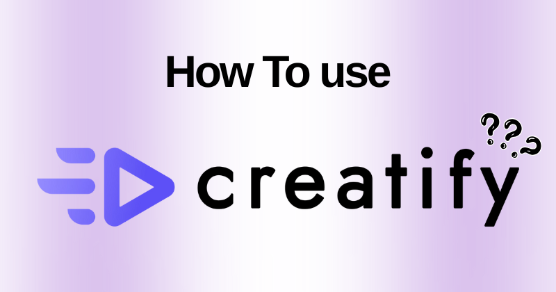 How to use Creatify for High-Converting UGC Videos in 2026? 20 creatify logo