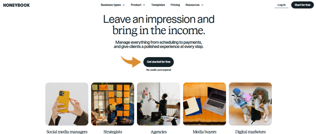 Honeybook Marketing Services