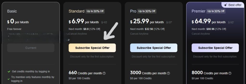 Kling Ai Pricing