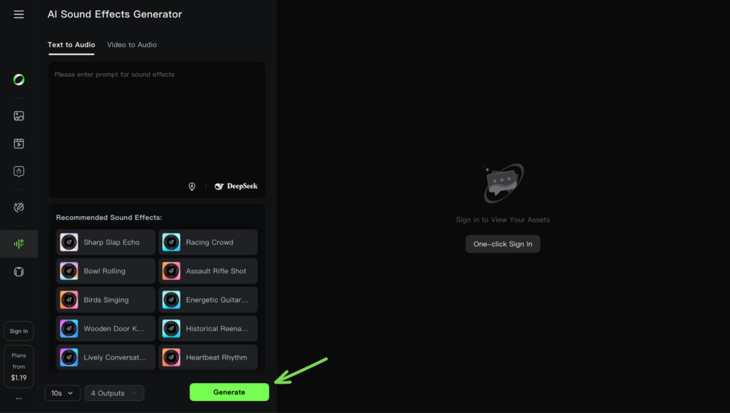 Kling AI Sound Generator