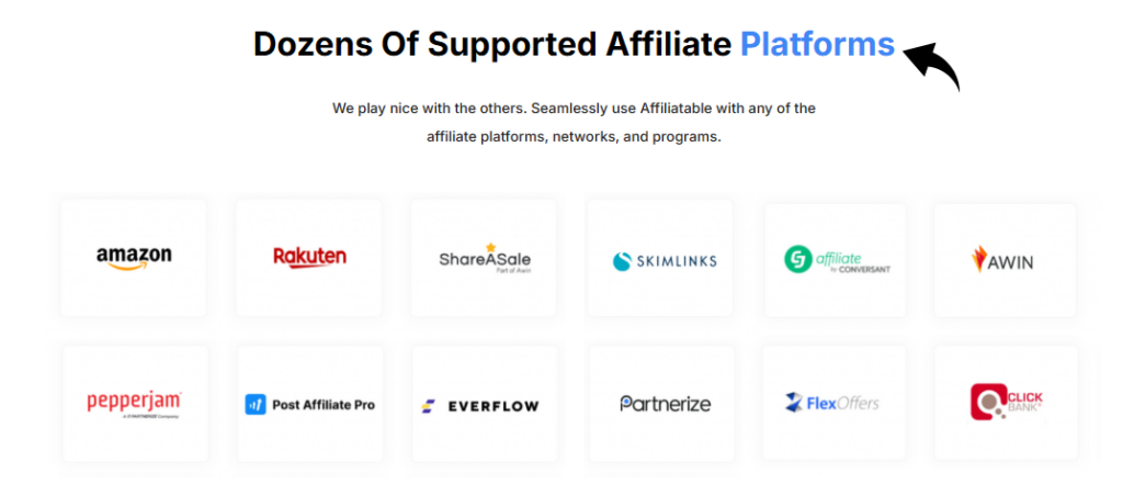 Affiliatable Review: Ultimate Affiliate Marketing Tool in 2026 7 Affiliatable Top Affiliate Platform Integrations