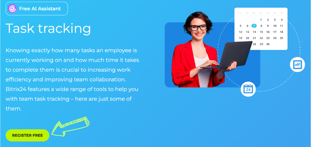 Bitrix24 Task tracking