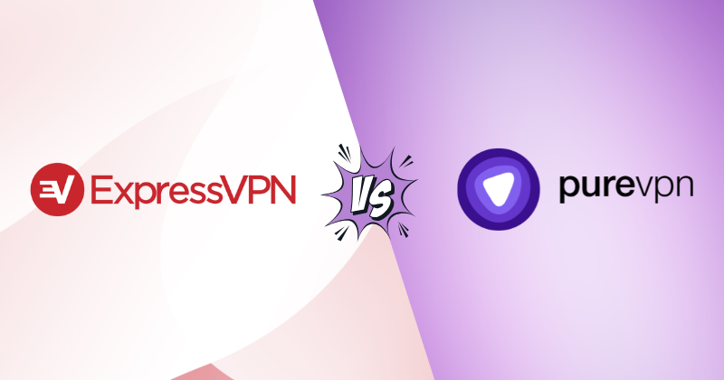 ExpressVPN vs PureVPN: Which is BEST VPN in 2025? 3 express vpn vs purevpn