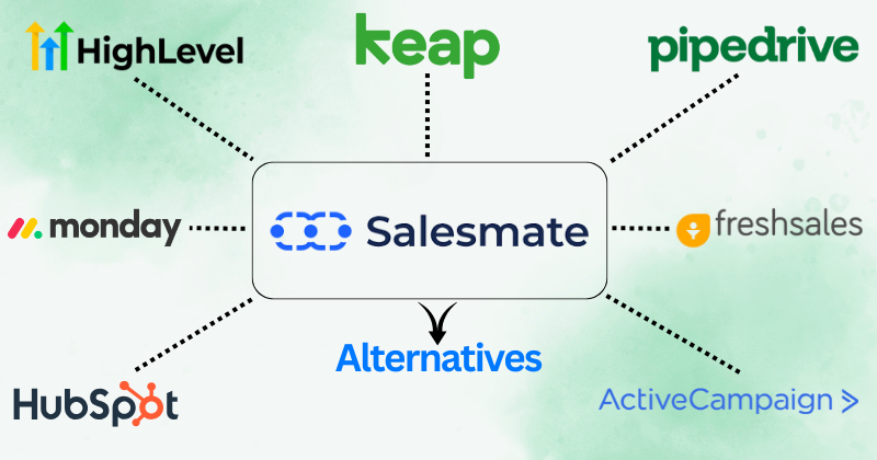 9 Best Salesmate Alternatives: Best CRM Softwares in 2025 4 salesmate alternatives