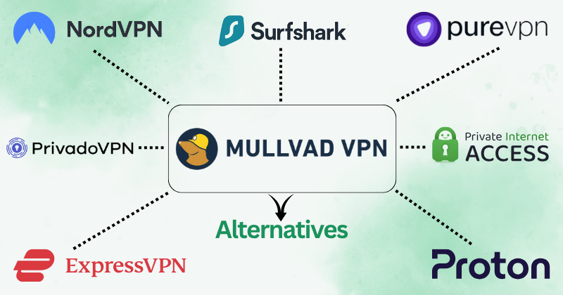 mullvad vpn alternatives
