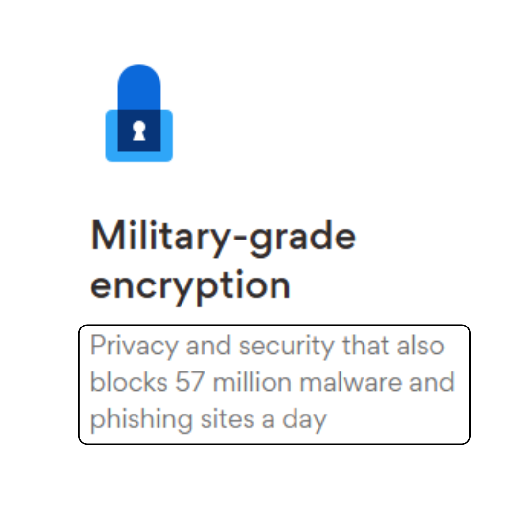Hotspot Shield Military-grade encryption