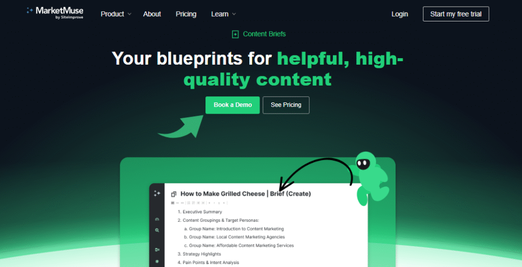 Marketmuse Content Briefs