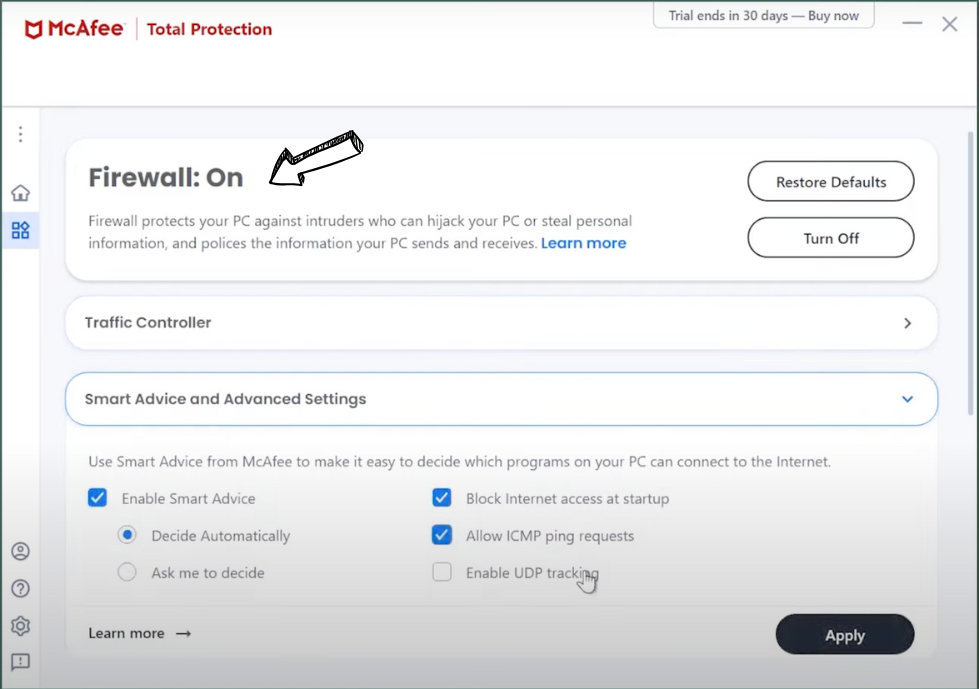 Mcafee personal experience