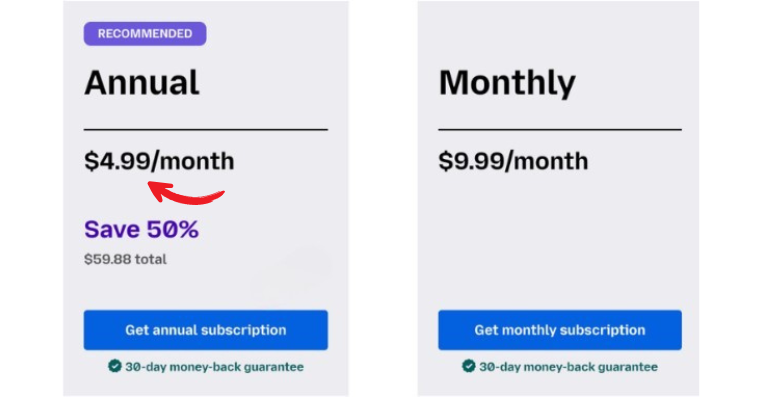 Mozilla vpn Pricing